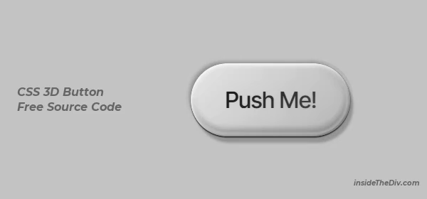 css 3d button with box shadow example 01